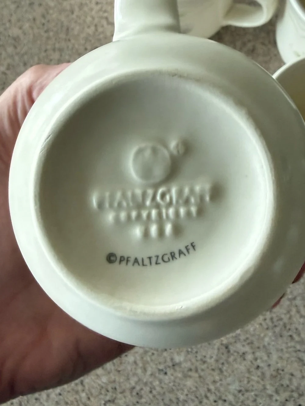 Pfaltzgraff Tea Rose 4 cups
